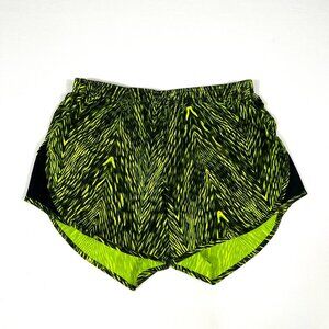 Nike Tempo Running Shorts Womens XS Multi Dri Fit Brief Liner Geometric Print